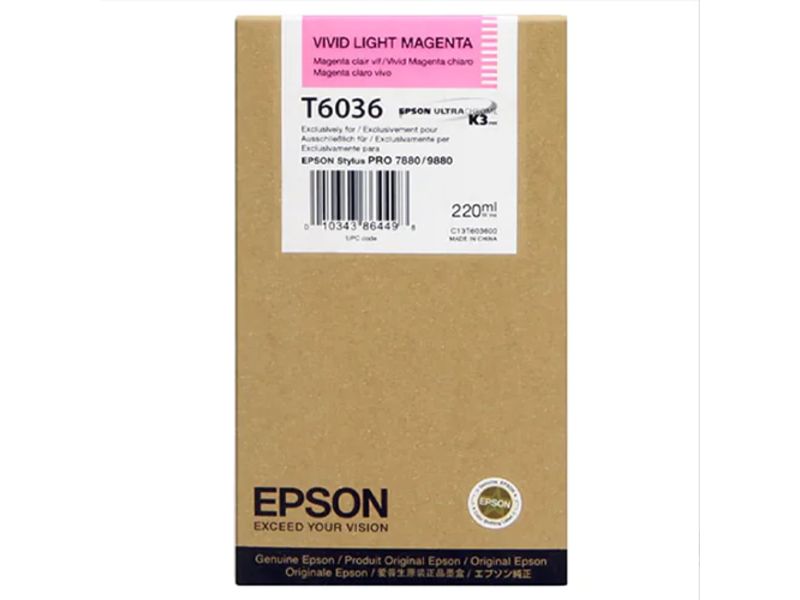 Cartouche d'encre Epson T6036 - Magenta clair
