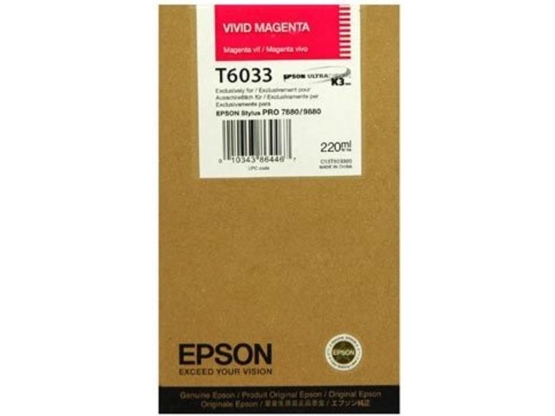 Cartucho de tinta Epson T6033 Magenta