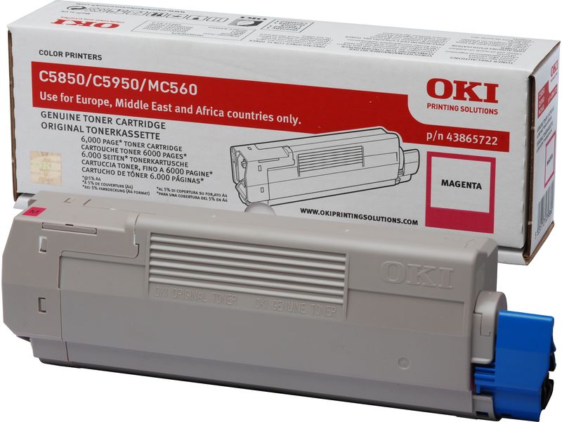 OKI Magenta Toner (43865722)