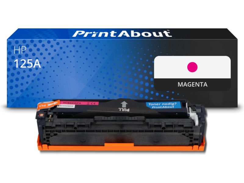 Tonermagenta compatible HP 125A (CB543A) PrintAbout
