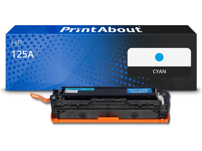 Toner compatible PrintAbout HP 125A (CB541A) Cyan