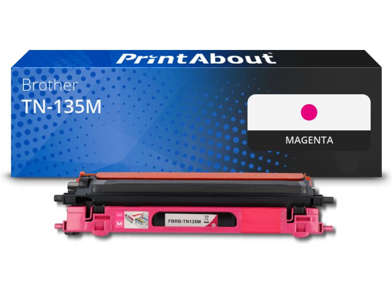 Toner compatible Brother TN-135M - Magentha - Grande capacité
