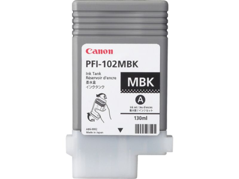 Canon PFI-102MBK Black Mat Ink Cartridge