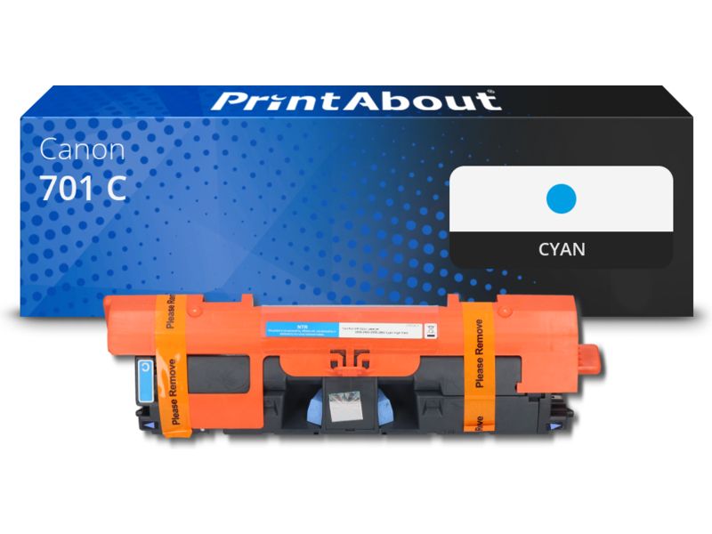 Canon 701 C Compatible Toner - Cyan