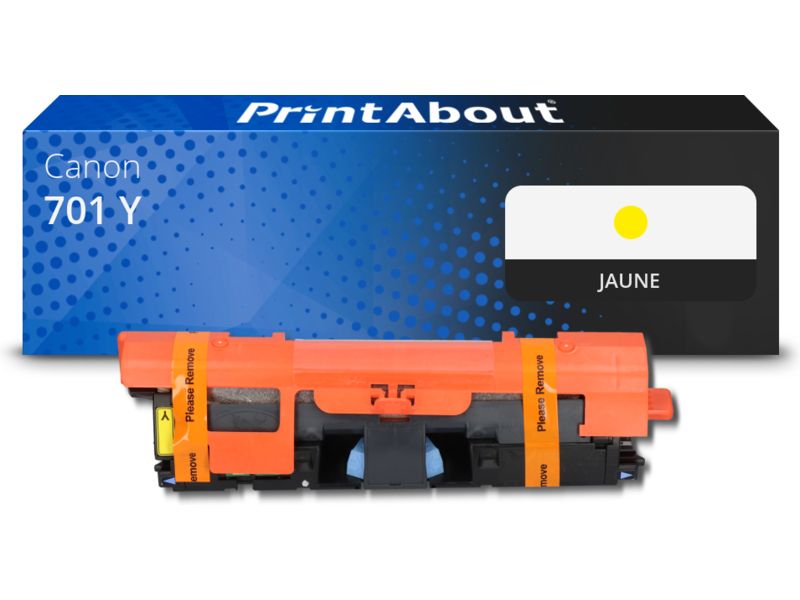 Canon 701Y Yellow Compatible Toner by PrintAbout