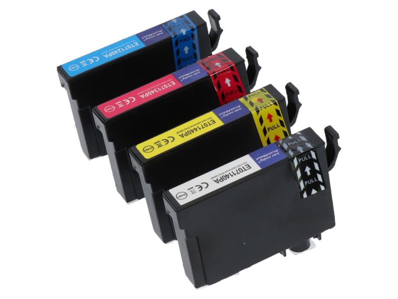 Cartucho compatible Epson T071 - 4 colores - Multipack