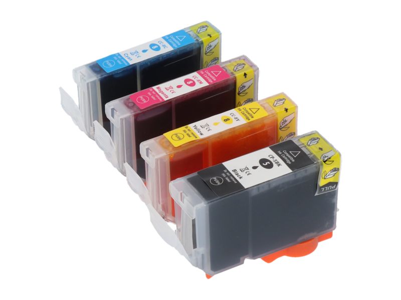 Cartouche d'encre PrintAbout compatible Canon PGI-5BK 4 couleurs - Multipack