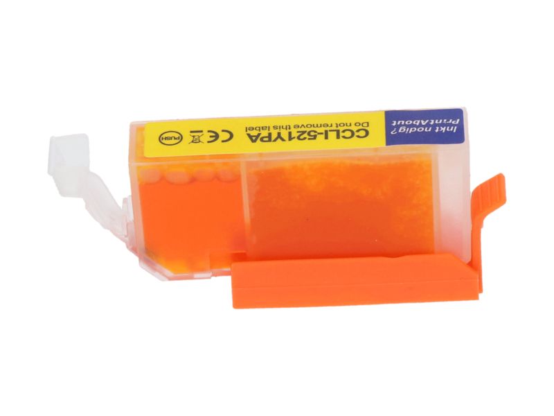 Cartucho de tinta PrintAbout compatible Canon CLI-521Y Amarillo