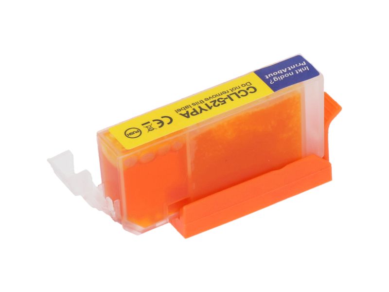 Cartucho de tinta PrintAbout compatible Canon CLI-521Y Amarillo