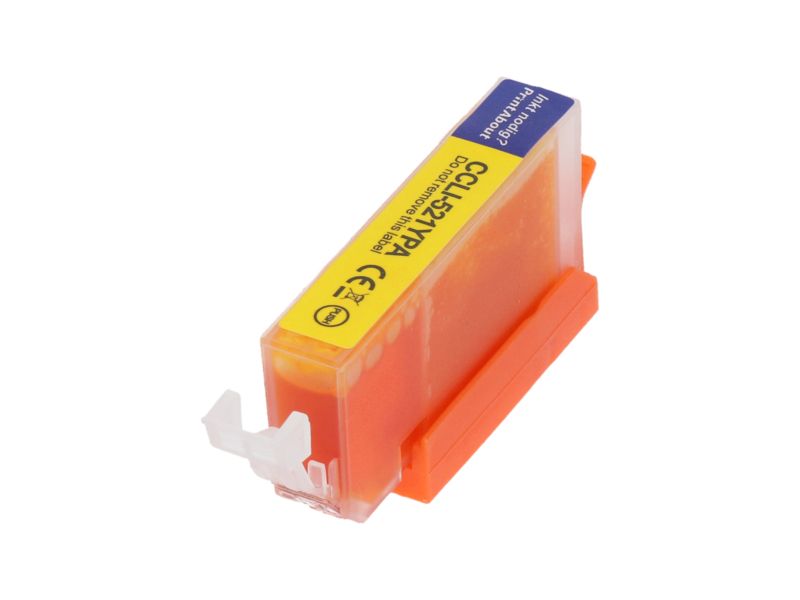 Cartucho de tinta PrintAbout compatible Canon CLI-521Y Amarillo