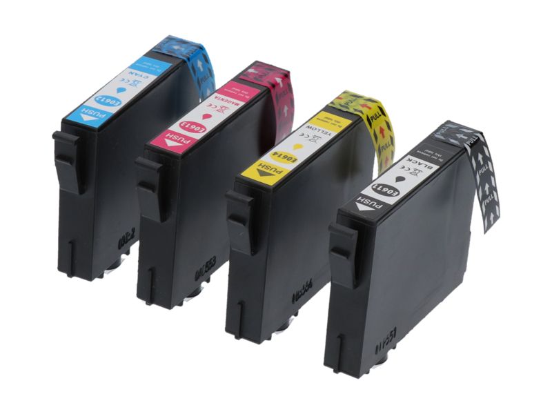 Cartouche compatible Epson T0615 - 4 couleurs - Multipack