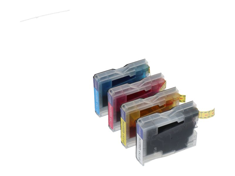 Cartouche compatible Brother LC-1000VALBP - 4 couleurs - Multipack