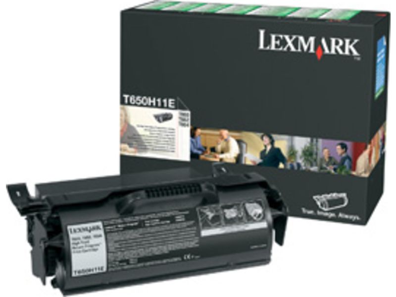 Lexmark T650H11E Black Toner - High Capacity