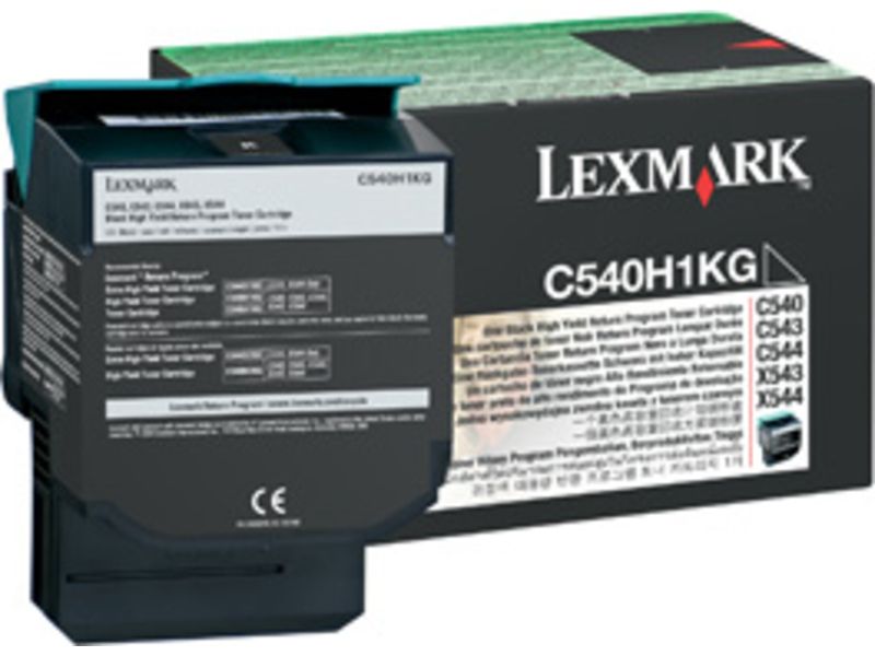 Cartouche toner Lexmark C540H1KG Noir - Grande capacité