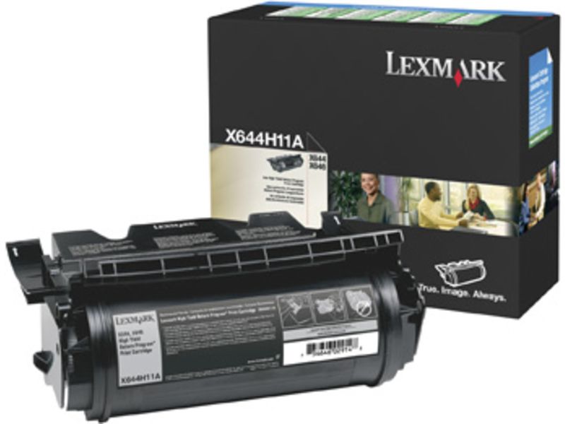 Toner Lexmark X644H11E Noir - Grande capacité