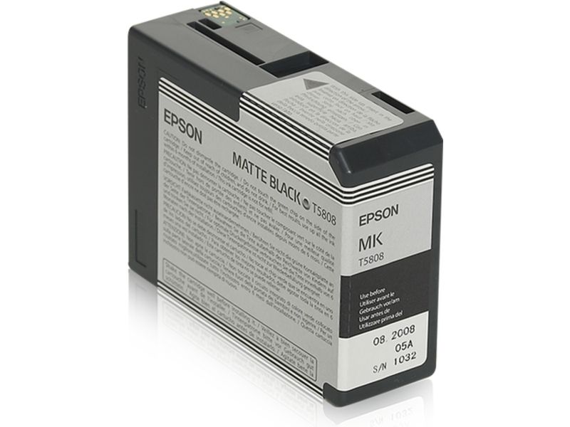 Epson T580 - Matte Black Ink Cartridge (80ml)