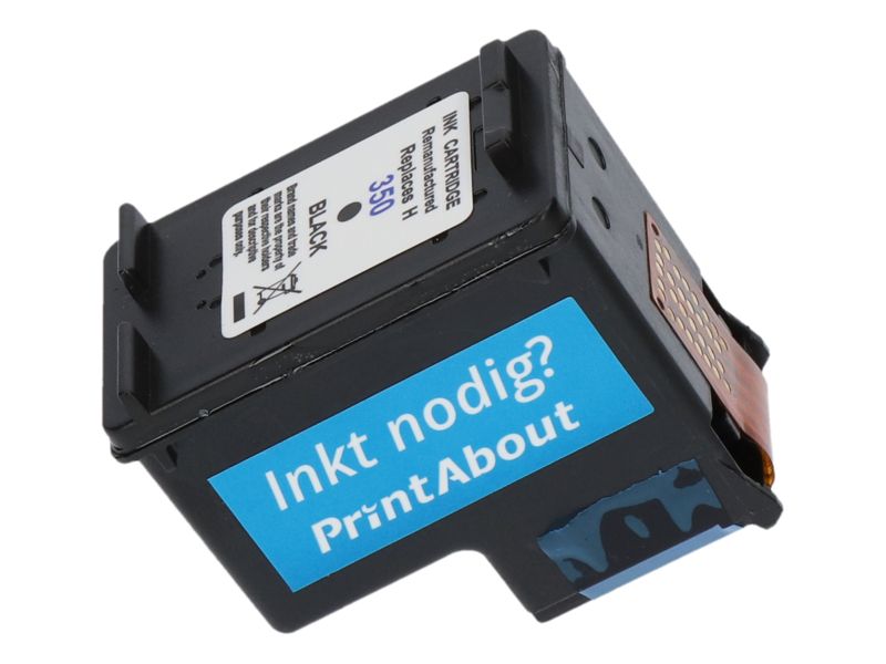 Cartucho de tinta compatible PrintAbout HP 350 - Negro (CB335EE)
