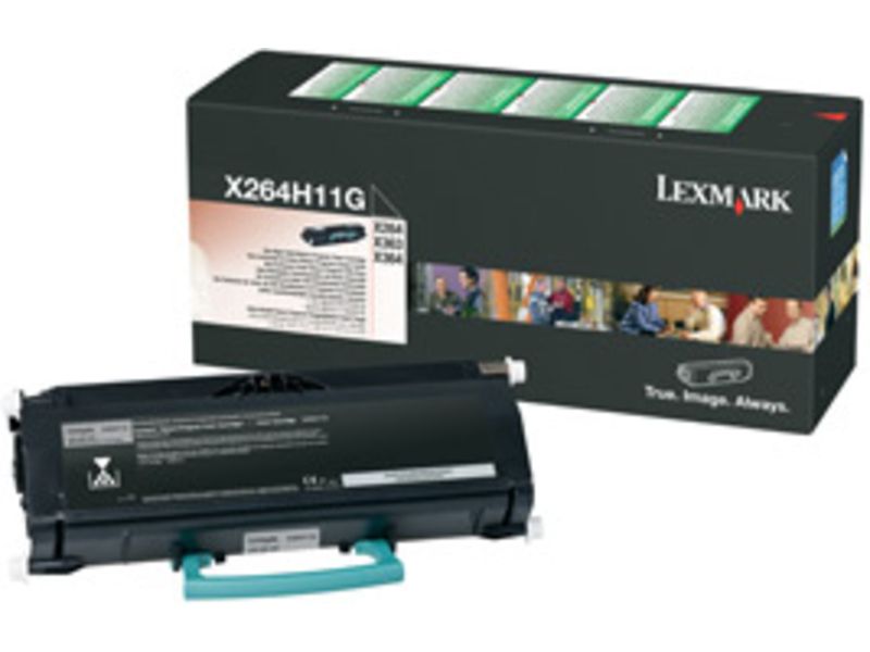Lexmark X264H11G Black Toner - High Capacity