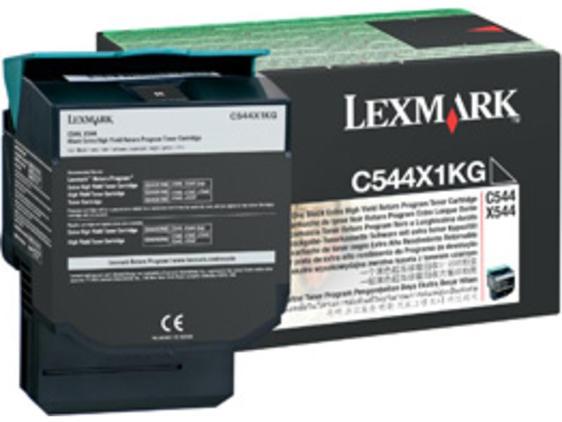 Cartouche de toner Lexmark C544X1KG Noire à grande capacité