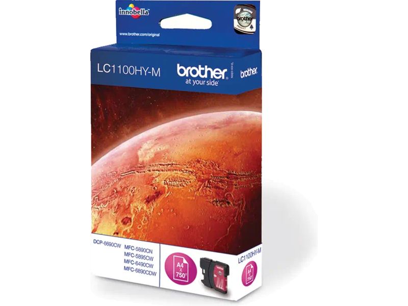 Brother LC1100HYM - Magenta Ink Cartridge - High Capacity