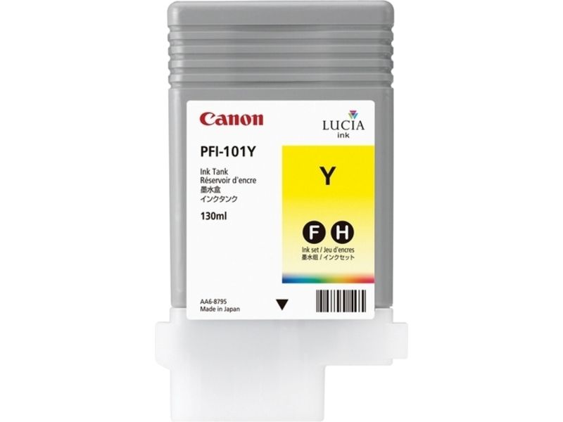 Cartucho de tinta Canon PFI-101Y Amarillo