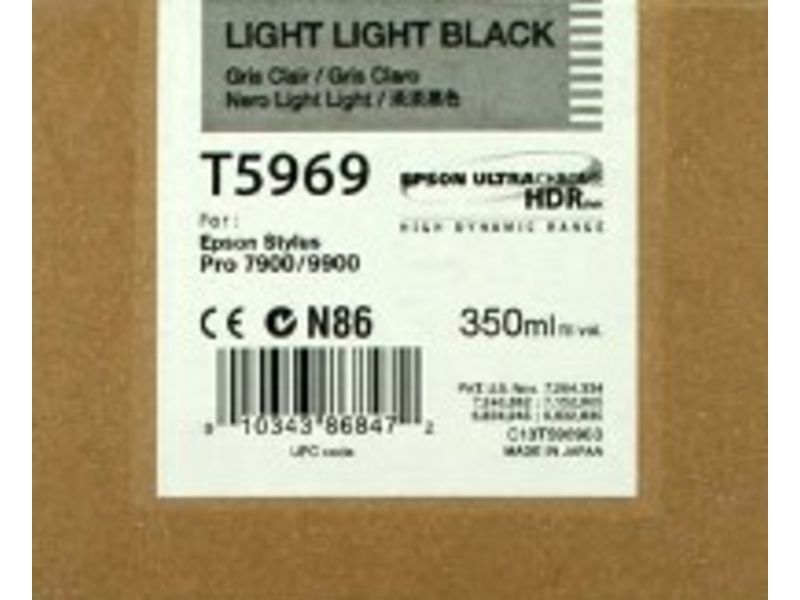 Cartouche d'encre Epson T5969 Noir clair (C13T596900)
