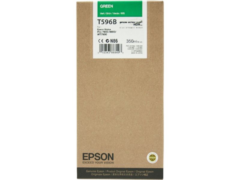Cartouche d'encre Epson T596 (C13T596B00) - Verte