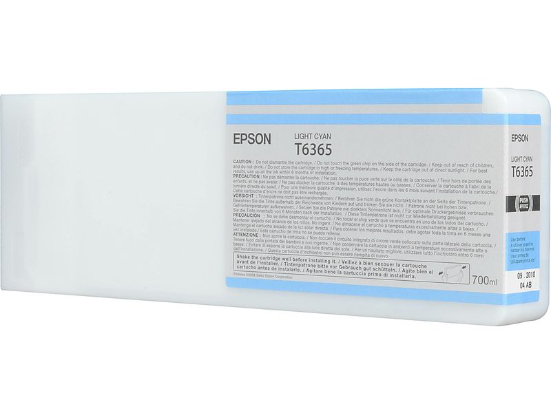 Cartucho de tinta Epson cian claro T6365 (C13T636500)