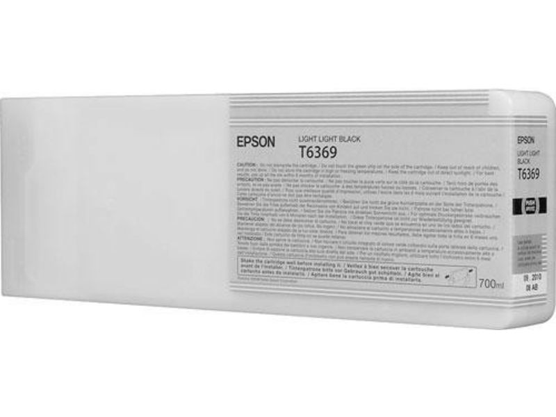 Cartucho de tinta Epson T6369 Negro claro (C13T636900)