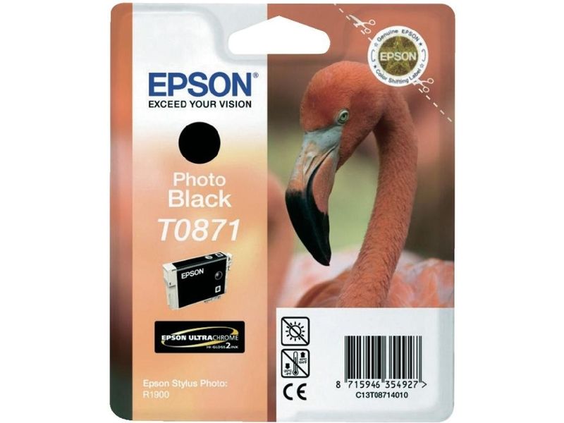 Cartouche d'encre Epson T0871 Noir photo