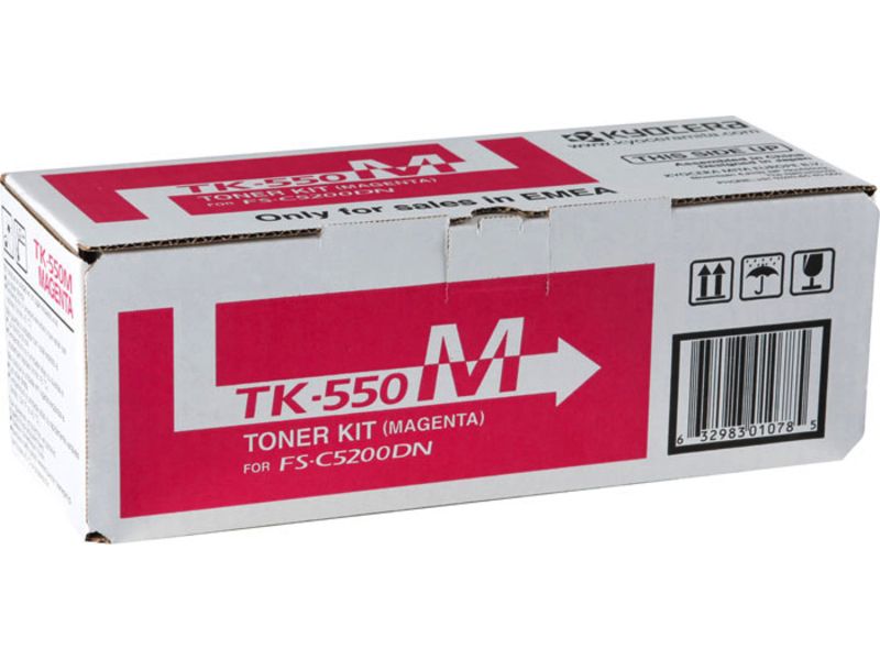 Kyocera TK-550M Magenta Toner