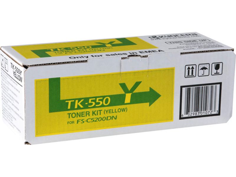 Toner Kyocera TK-550Y Jaune