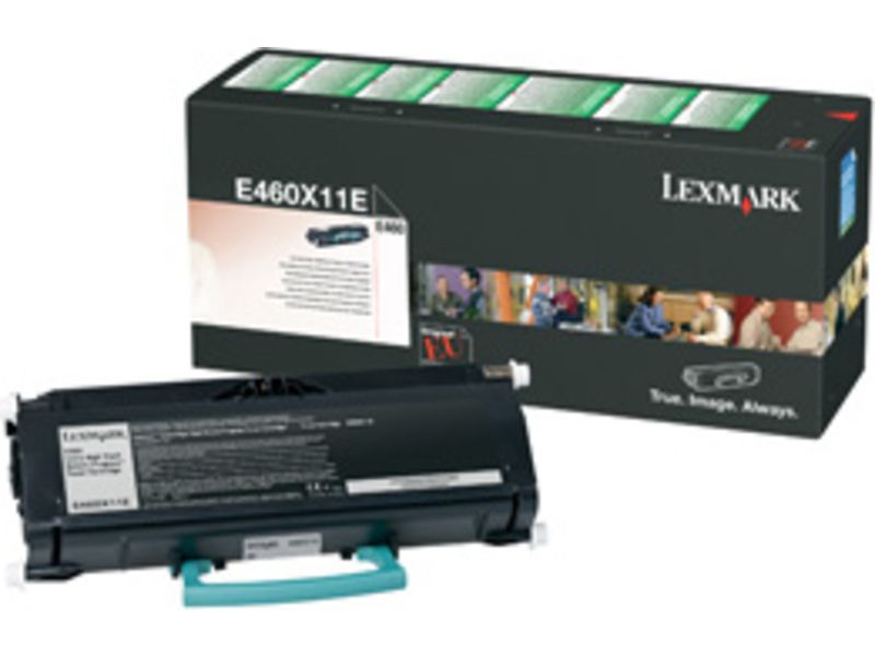 Toner Lexmark E460X11E Negro - Alta capacidad