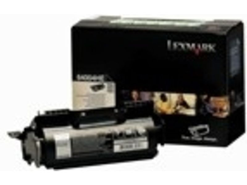 Toner Lexmark 64004HE Noir - Grande capacité