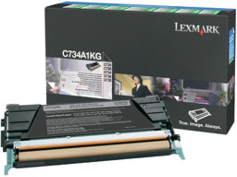 Lexmark C734A1KG Black Toner