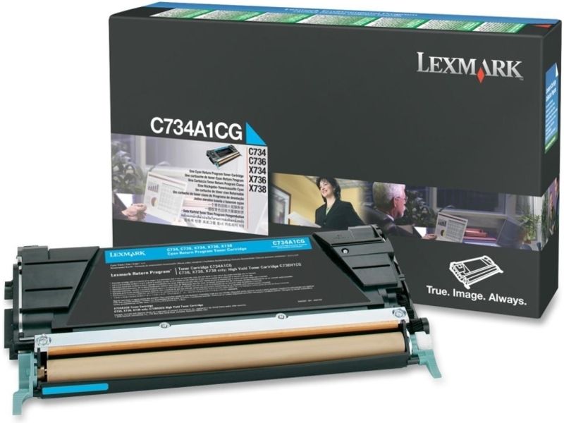 Toner Lexmark C734A1CG Cian