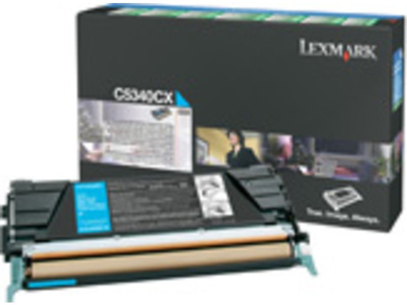 Toner Lexmark C5340CX Cian - Alta capacidad