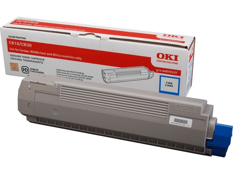 OKI 44059107 Cyan Toner