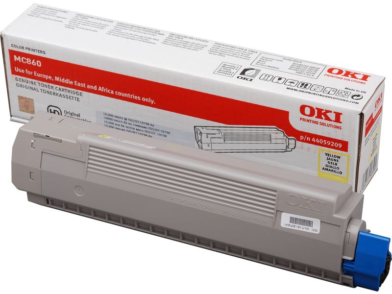 Toner OKI amarillo - 44059209