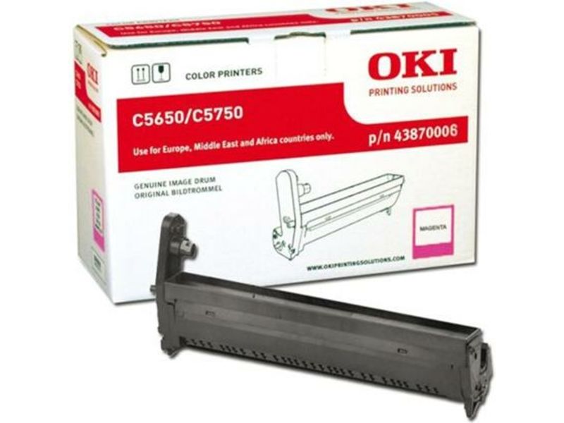 Cartouche de toner OKI Magenta (43870006)