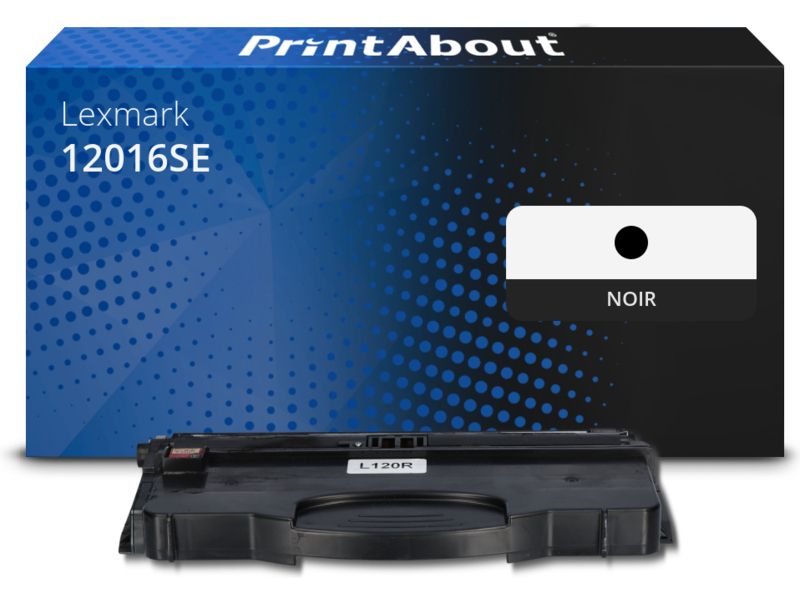 Toner compatible Lexmark 12016SE - Noir