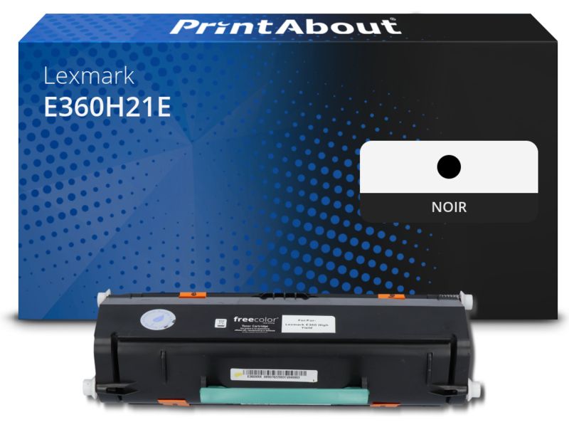 Toner compatible Lexmark E360H21E - Negro - Alta capacidad