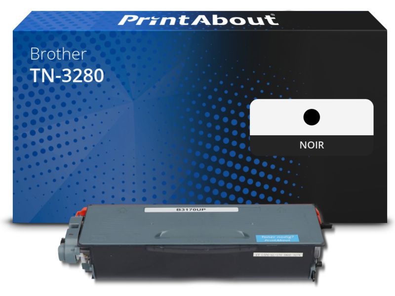 PrintAbout Compatible Brother TN-3280 Toner - Black - High Capacity