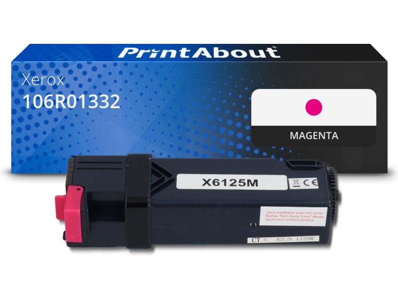 Xerox Compatible Toner 106R01332 - Magenta by PrintAbout