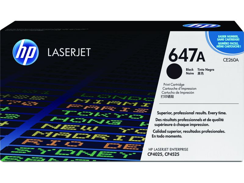 HP 647A (CE260A) Black Toner