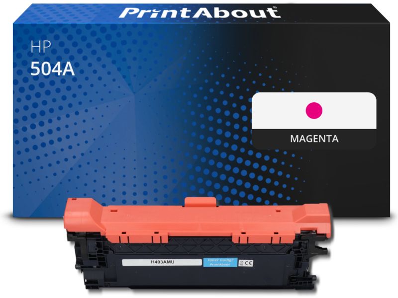 Toner compatible HP 504A (CE253A) Magenta