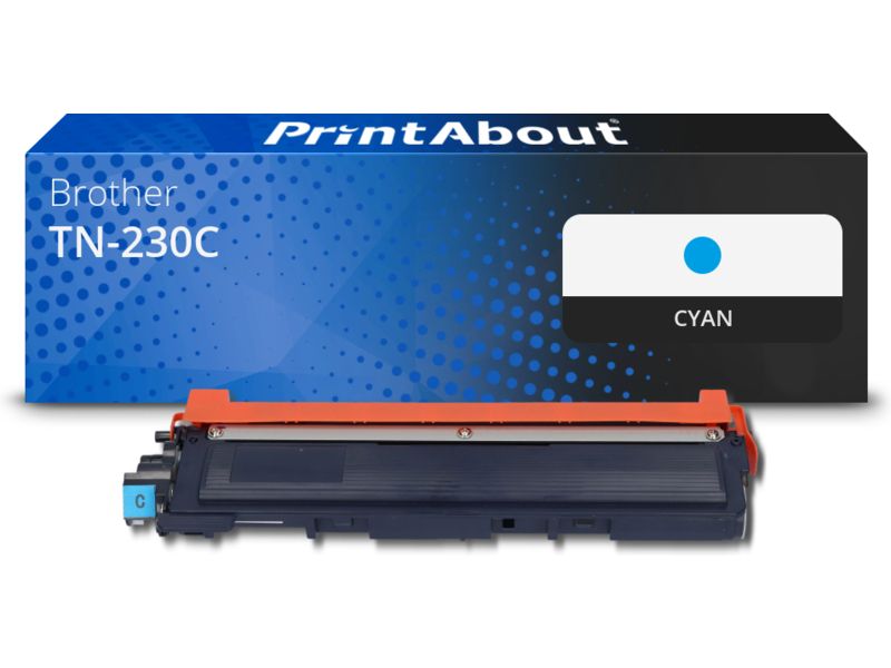 Toner Brother TN-230C Cyan par PrintAbout (Capacité : 1600)
