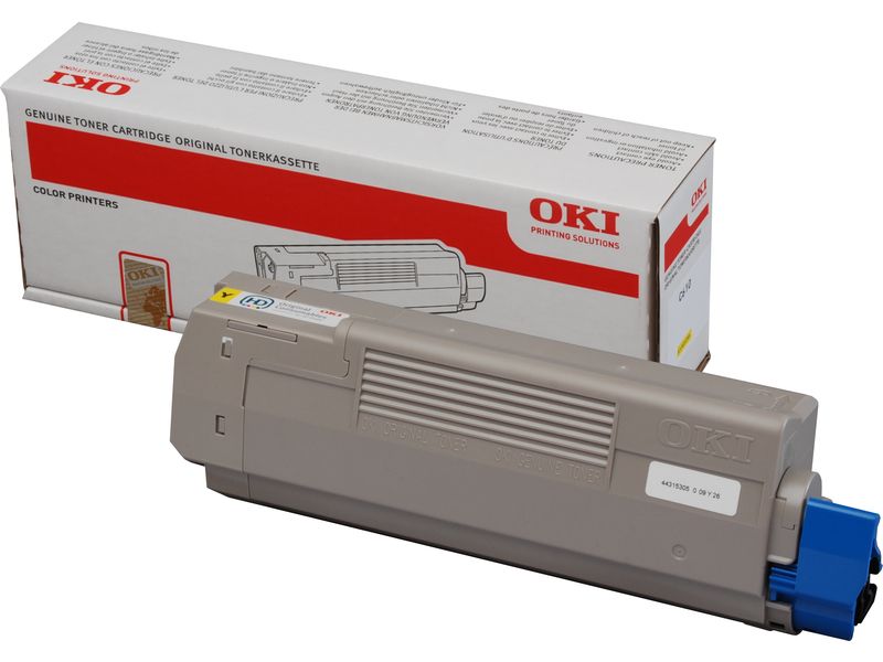 Cartouche de toner OKI 44315305 - Jaune