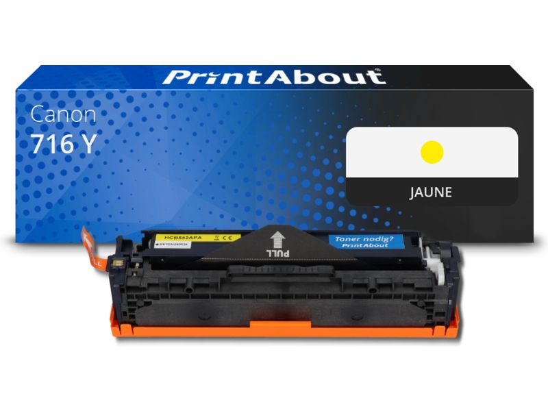 Toner compatible Canon 716Y Amarillo por PrintAbout