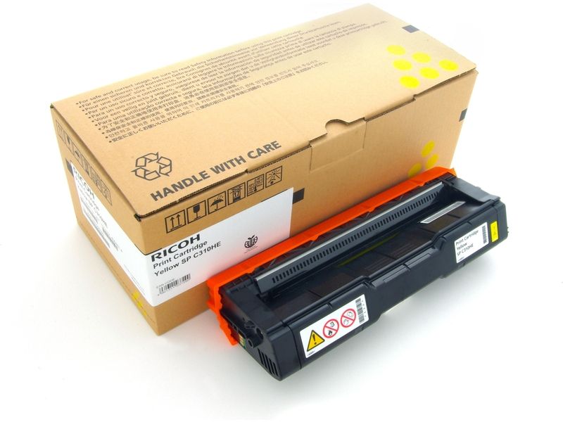 Toner amarillo Ricoh SP C310HE (406482)